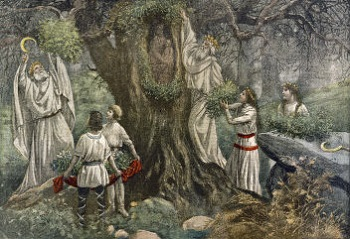 Друїди під деревом Омели